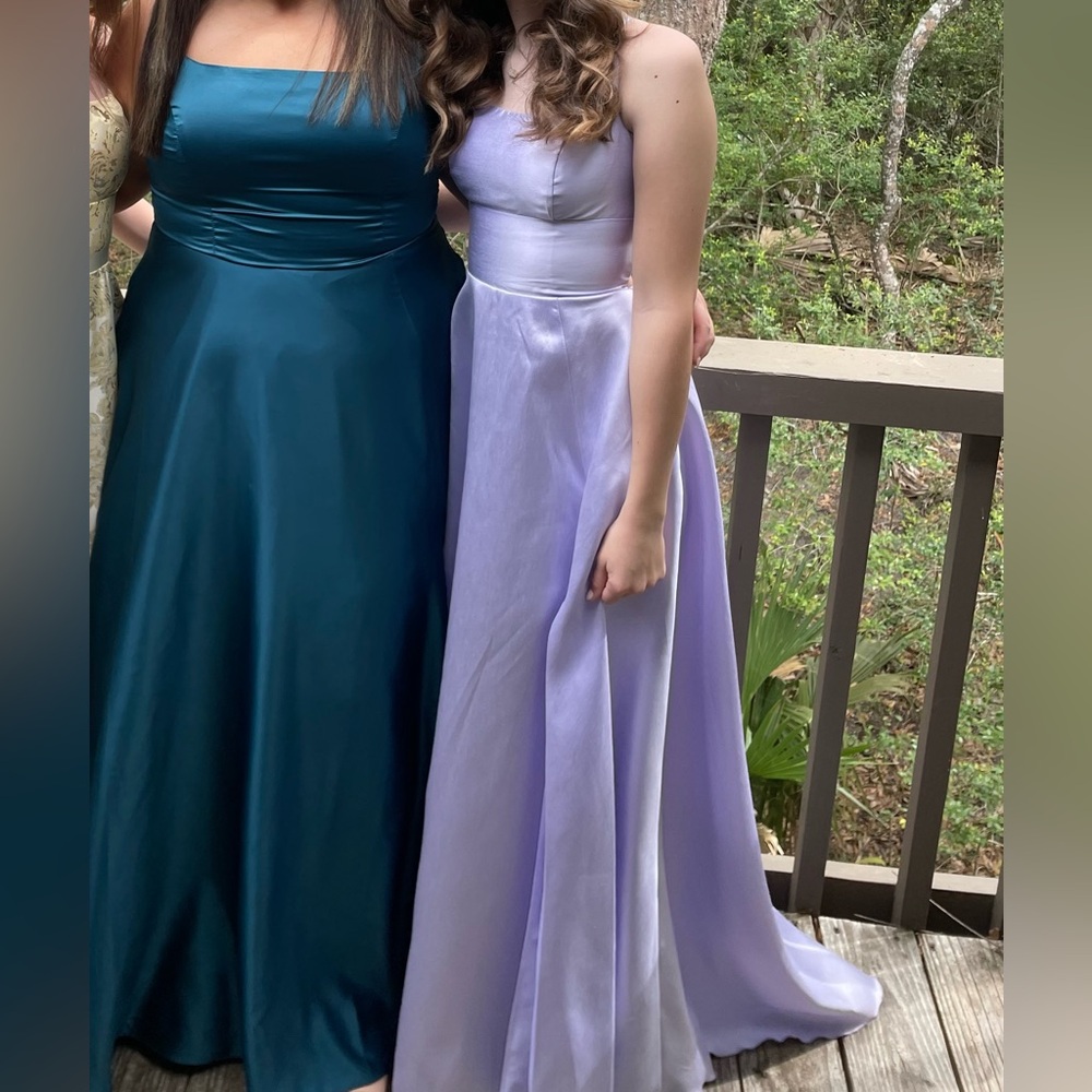 Light purple maxi dress